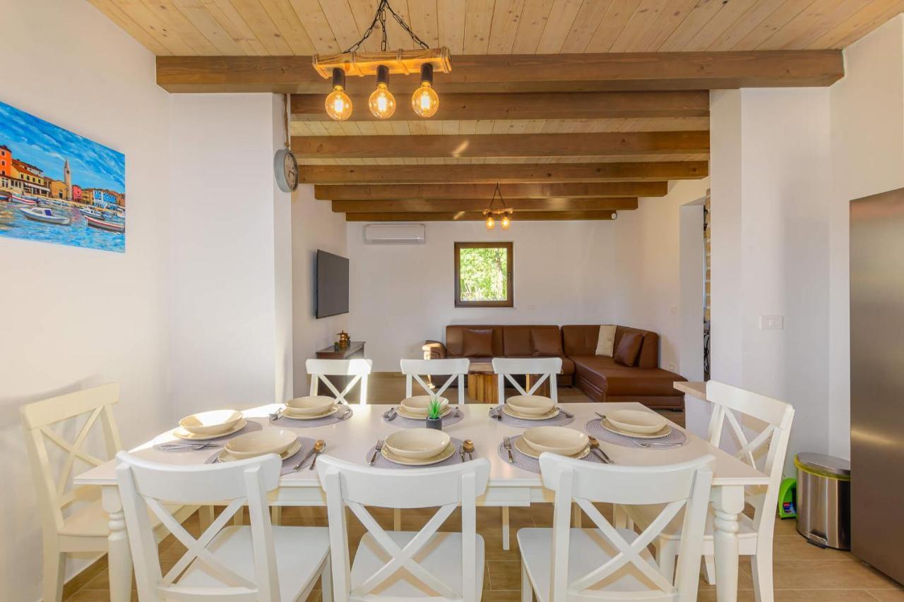 Villa David - Luxurious Secluded Villa With A Heated Pool Butkovići Exteriör bild